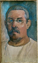 Autoportrait (huile sur toile)
