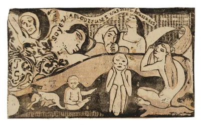 Soyez amoureuses, vous serez heureuses, de la suite des dernières gravures sur bois