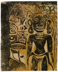 Idole Tahitienne, La Déesse Hina, 1894-95