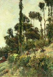 Le côté de la colline, 1884
