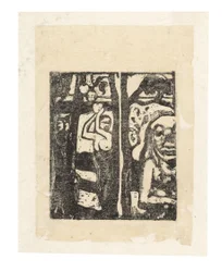 Femme cueillant des fruits et Oviri