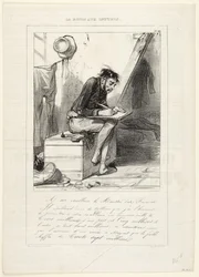N° 30 de la série : « La Boîte aux lettres » du Charivari