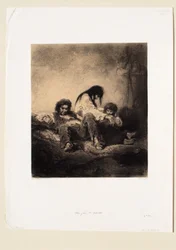 Une famille pauvre