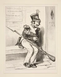 Achille Coqueron, chasseur volontaire de la 2ème, rêve qu