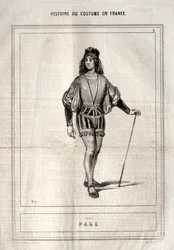 Historique du Costume en France : Page, 1843