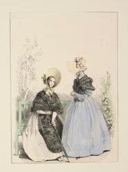 JUILLET 1837. Chapeaux de paille.