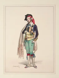 Le muletier. (Costume d