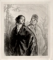La fille et la mère