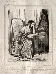 Les Actrices : Le Rôle, 1843