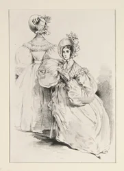 MAI 1836. Robes de jaconas