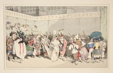 MASCARADE. Travestissements (sic) de Gavarni parus en 1828, 1829 et 1830.