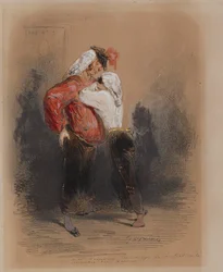 Homme et femme déguisés