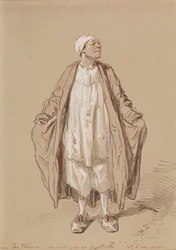 Homme en tenue de nuit