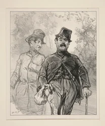 Messieurs les officiers de régiment en garnison dans la forêt de Bondy