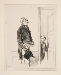 Monsieur, on ne peut pas voir papa...