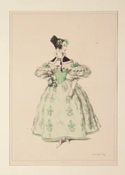 Pèlerine de soirée