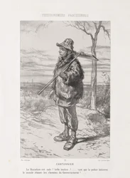 Physionomie parisienne : Balayeur de rue