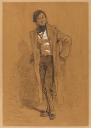 Homme debout