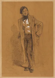 Homme debout