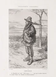 Physionomie parisienne : Balayeur de rue