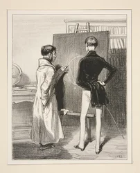 Supplice de la géométrie.