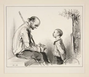 Tu mens, enfant, par gourmandise, jeune homme tu mentiras par amour...