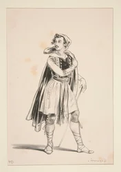 VALENCIEN. Bonnet de laine.