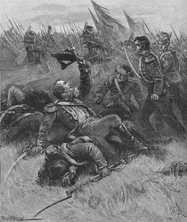 Mort du colonel Donellan, vers 1896, 1902