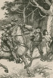 Chevalier discourtois, c