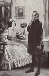 Illustration pour Barchester Towers par Anthony Trollope