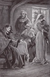 Illustration pour The Cloister and The Hearth de Charles Reade