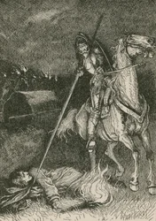 Cède, et implore ta vie, ou tu meurs