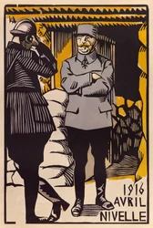 Offensive du général Nivelle pendant la bataille de Verdun, avril 1916