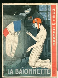 Couverture de "La Baionnette", Satirique en Couleurs
