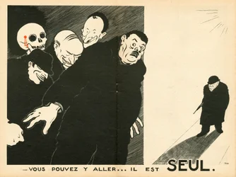 Le Témoin, Satirique en N&B