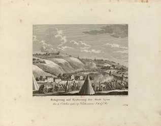 Siège et prise de la ville de Lyon : 9 octobre 1793
