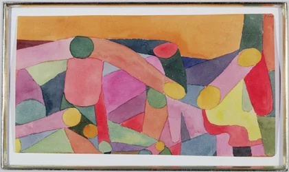 (Sans titre) Composition colorée, vers 1914