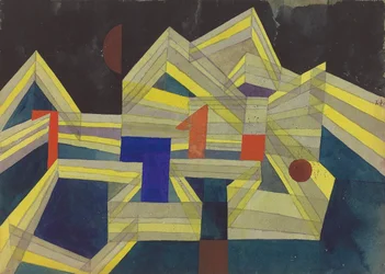 Architecture, transparent-structural, 1921