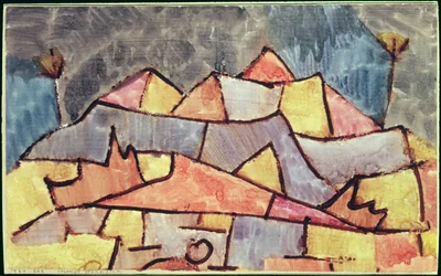 Forme austère de montagne