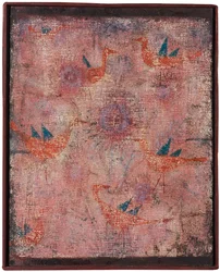 Oiseaux aux ailes bleues