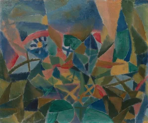 Parterre de fleurs. 1913