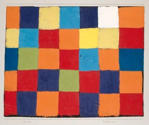Table des couleurs Qu 1, 1930