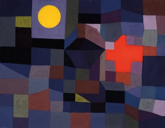 Feu à la pleine lune