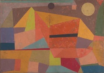 Heitere Gebirgslandschaft (Paysage de montagne joyeux)
