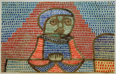 Garçon à la table