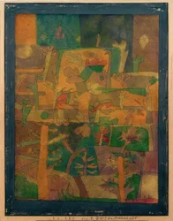 Paysage de jardin oriental
