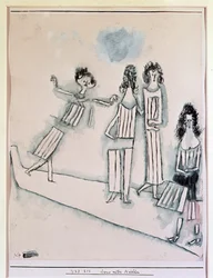 Scène avec des filles