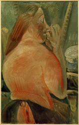 Devant le miroir