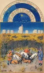 Décembre - le Château de Vincennes, 15e siècle, 1939