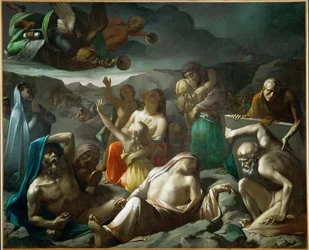 La résurrection des morts (peinture sur toile)